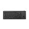 Cherry Compact-Keyboard G84-4400, QWERTZ, mit Trackball, 2 Maustasten, Kabellänge 1,75 m, schwarz