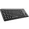 Cherry Compact-Keyboard G84-4400, QWERTZ, mit Trackball, 2 Maustasten, Kabellänge 1,75 m, schwarz