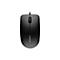 Souris d'ordinateur noire, connexion par câble, logo CHERRY.