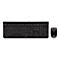 CHERRY DC 2000 - Tastatur-und-Maus-Set - USB - Pan-Nordic - Schwarz