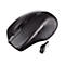 Souris sans fil Cherry noire avec bouton DPI et récepteur USB.