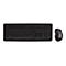 CHERRY DW 5100 - Tastatur-und-Maus-Set - Schweiz - Schwarz