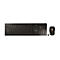 CHERRY DW 9100 SLIM - Tastatur-und-Maus-Set - QWERTY - US mit Euro-Symbol - schwarz/bronze