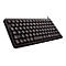 CHERRY G84-4100 Compact Keyboard - Tastatur - PS/2, USB - USA - Schwarz