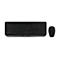 CHERRY GENTIX DESKTOP - Tastatur-und-Maus-Set - Belgien - Schwarz
