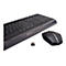 CHERRY GENTIX DESKTOP - Tastatur-und-Maus-Set - GB - Schwarz