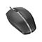 Souris d'ordinateur noire avec le logo Cherry. Inscription : Gentix Silent Precision.