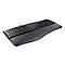 Cherry Keyboard KC 4500 ERGO, Duitse toetsenbordindeling, USB, ergonomisch gevormd, gevoerde handpalmsteun, kantelbaar, met USB-kabel, zwart
