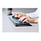 CHERRY KW 9100 SLIM - Tastatur - kabellos - 2.4 GHz, Bluetooth 4.0 - Schweiz - Tastenschalter: CHERRY SX