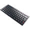 Cherry Multi-Device Tastatur KW 9200 Mini, QWERTZ, 2x Bluetooth 5.0, 2.4 GHz Funk- und USB-C-Kabelkanal, wiederaufladbar, schwarz