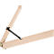 Chevalet de présentation – bois - l. 536 x P 309 x H 1500 mm - repliable - hêtre naturel