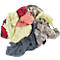 Chiffons en coton, multicolore, 10 kg
