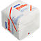 Chiffons essuie-tout WYPALL®, technologie Hydroknit, 1 épaisseur, Pliés 1/4, blanc, 12 paquets de 76 feuillets