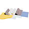 Chiffons nettoyants universel, matelassé, multicolore foncé