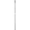 Chroom steel, 2-delig, Lengte 1400 mm, met gat