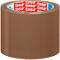 cinta de embalar tesa tesapack® 4195, película PP, L 66 m x A 75 mm, marrón, 4 rollos