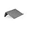 Cirkelvormige documenthouder Bakker Elkhuizen FlexDoc, 60% gerecycled materiaal, B 385 x D 260 x H 80 mm, lichtgrijs