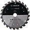 Cirkelzaagblad Standaard.voor Hout AD 136mm Z.24 WZ Bohr.20mm Schnitt-B.1,5mm