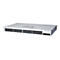 Ein grauer Cisco Switch mit mehreren Anschlüssen, Beschriftung: Cisco Business 220 Series.