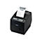 Schwarzer Thermodrucker, aus dem Papier ragt. Auf dem Papier stehen Produktmerkmale. Oben links das CITIZEN Logo.