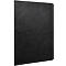 CLAIREFONTAINE Age Bag, Notizbuch mit Drahtheftung, Hardcover, DIN A4, 48 Blatt, 90 g/m², liniert mit Rand, schwarz