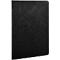 CLAIREFONTAINE Age Bag, Notizbuch mit Drahtheftung, Hardcover, DIN A5, 48 Blatt, 90 g/m², liniert, schwarz