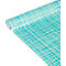 Clairefontaine Kraftpapier, 5 Tinyrollen, 5 m x 0,35 m, türkis mit Gittermuster