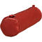 CLAIREFONTAINE Schlampermäppchen Age Bag, Ø 6 x L 21 cm, Echtleder, Reissverschluss, rund, rot