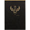 Clairefontaine Schreibblock-Set Flying Spirit, 70 Blatt, DIN A5, 90 g/m², kopfseitig geleimt, liniert, Einband schwarz, 5 Motive sortiert