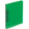 Classeur à anneaux Easy Kolma, A5, KolmaFlex, semi-transparent, vert