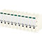 Classeur à levier 1007/1008 LEITZ®, format A4, largeur du dos 80 mm, 10 pièces, blanc