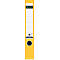 Classeur à levier 1050 LEITZ®, format A4, largeur du dos 52 mm, jaune