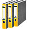Classeur à levier 1050 LEITZ®, format A4, largeur du dos 52 mm, jaune