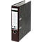 Classeur à levier 1080 LEITZ®, format A4, largeur du dos 80 mm, 20 pièces, brun