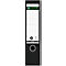 Classeur à levier 1080 LEITZ®, format A4, largeur du dos 80 mm, 20 pièces, noir