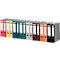Classeur à levier 1080 LEITZ®, format A4, largeur du dos 80 mm, 20 pièces, rouge