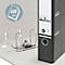 Classeur à levier 1080 LEITZ®, format A4, largeur du dos 80 mm, noir