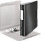 Classeur à levier Active Style LEITZ®, format A4, largeur du dos 65 mm, satin noir