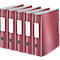 Classeur à levier Active Style LEITZ®, format A4, largeur du dos 82 mm, 5 pièces, rouge grenat