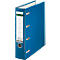 Classeur à levier en plastique double mécanisme 1012 LEITZ®, format A4, 75 mm, PP, bleu