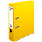 Classeur à levier maX.file protect plus herlitz, format A4, largeur du dos 80 mm, jaune