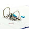 Classeur à levier smart ELBA, format A4, l. de la tranche 50 mm, bleu