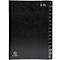 Classeur de bureau Exacompta 57032E, format A4, 32 compartiments, onglets 1-31, L 250 x H 330 mm, Ange Bleu, carton recyclé, noir