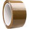 Roll of brown adhesive tape, shiny.