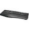 Clavier Kensington Pro Fit® Ergo, design ergonomique, sans fil, repose-poignets, Windows &amp; Mac, L 216 x P 436 x H 38 mm noir