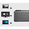 Clavier Logitech MX Keys Mini for Business, sans fil, rétroéclairé, QWERTY, graphite