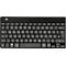 Clavier R-Go Compact Break, sans fil, QWERTY, témoin de pause LED, Bluetooth/USB, noir