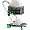 CLAX® inklapbare trolley, incl. vouwkrat + 5000 vellen handdoekjes GRATIS