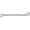 Clé polygonale double Gedore 2, SW 10 x 13 mm, longueur 212 mm, acier CV, coudée en profondeur, dodécagonale avec profil UD