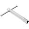 Clé triangulaire pour borne en acier, taille M10, L 140 mm, avec barre de garrot L 130 mm